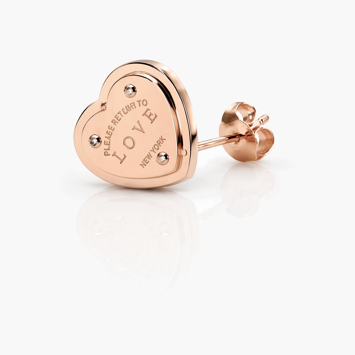 Cute Heart Stud Earrings