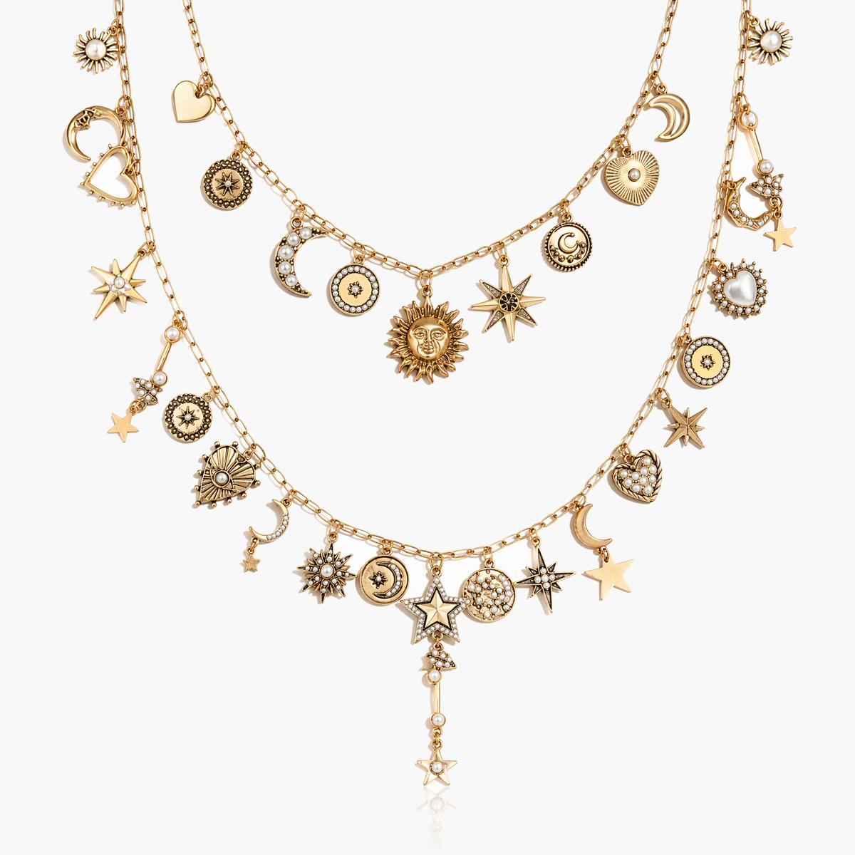 Boho Celestial Charm Necklace