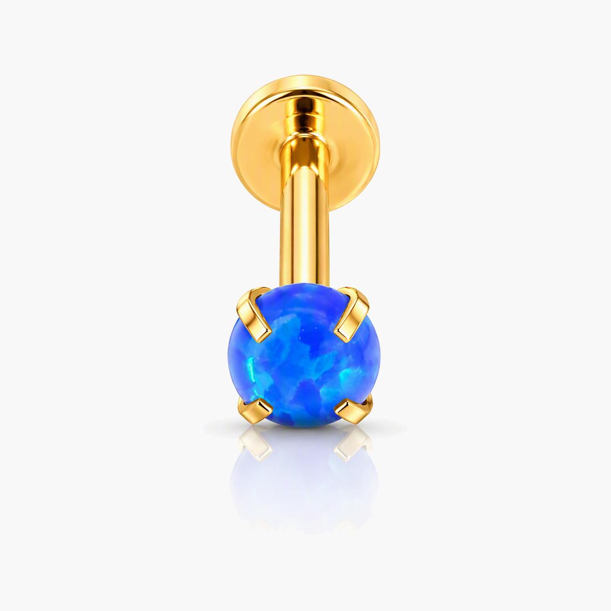 Prong Set Opal Labret