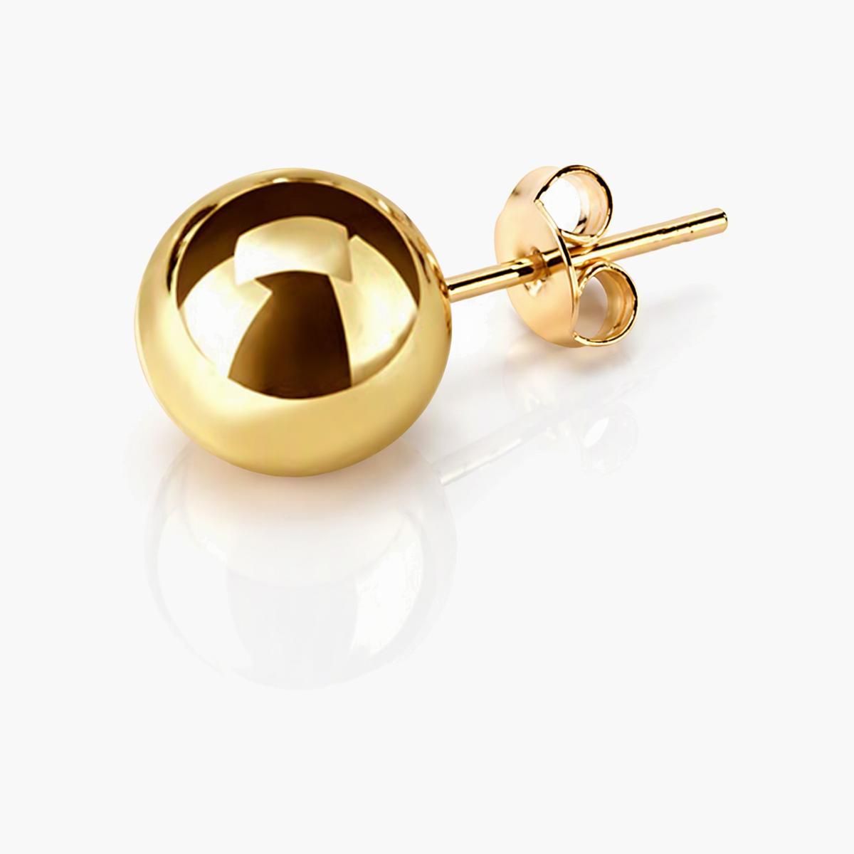 Minimalist Ball Stud Earrings