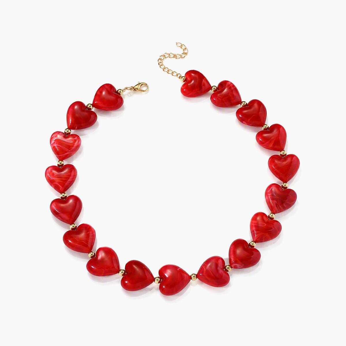 Heart Bead Necklace