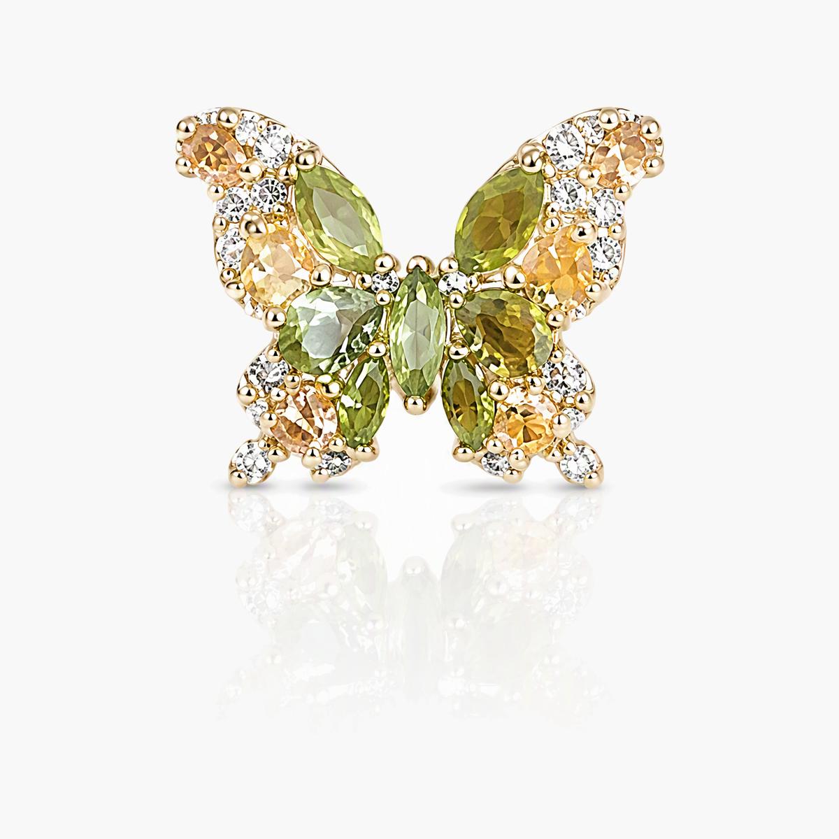 Dainty Butterfly Stud Earrings