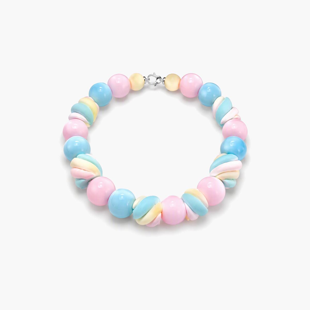 Cute Twisted Bead Necklace