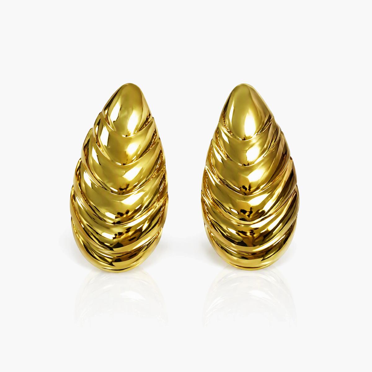 Mixed Geometric Stud Earrings
