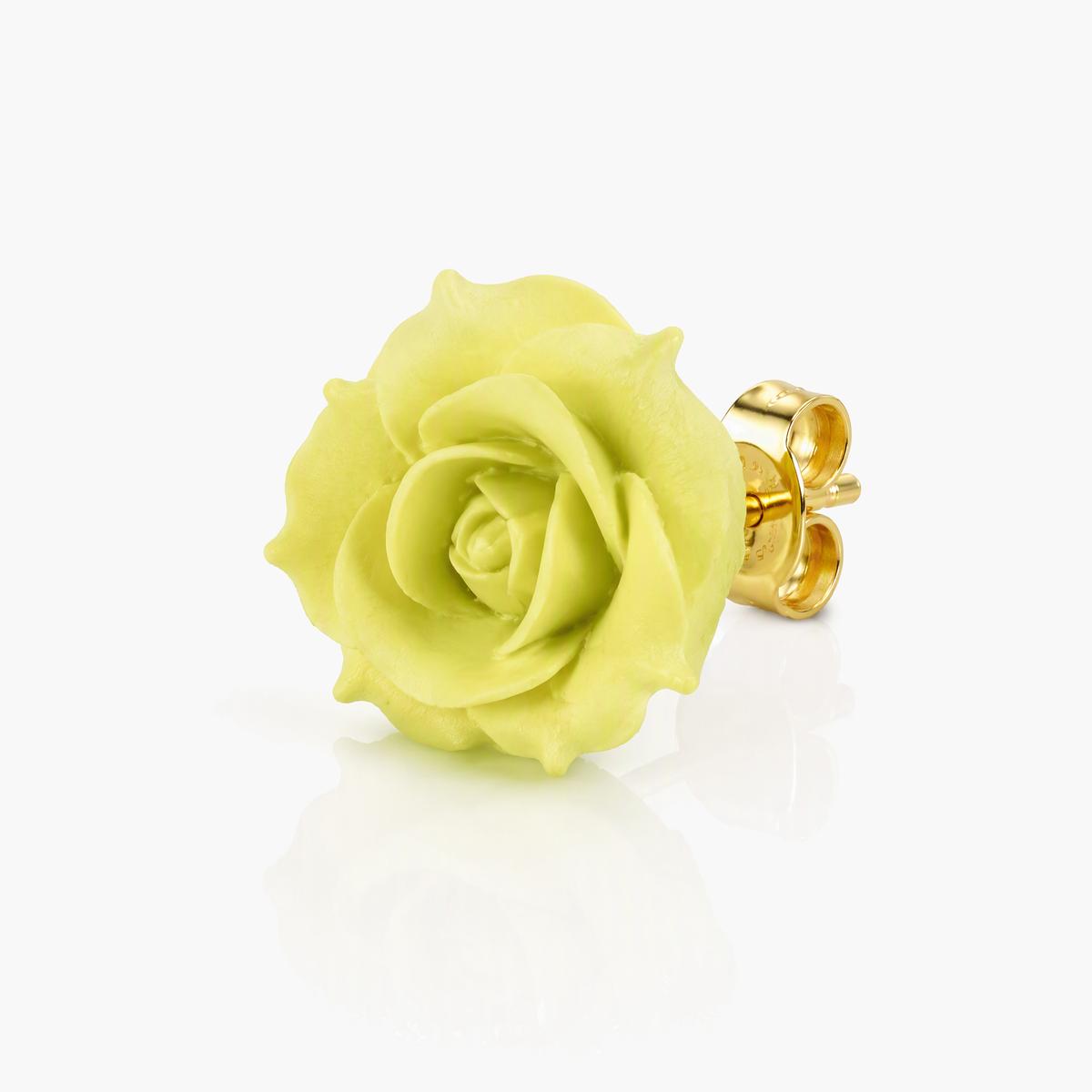Cute Rose Flower Stud Earrings