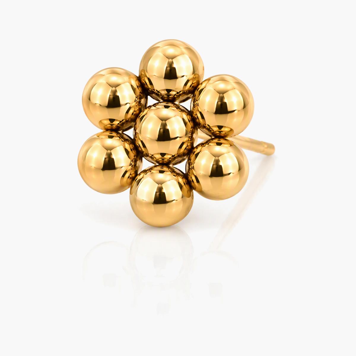 Cluster Ball Stud Earrings
