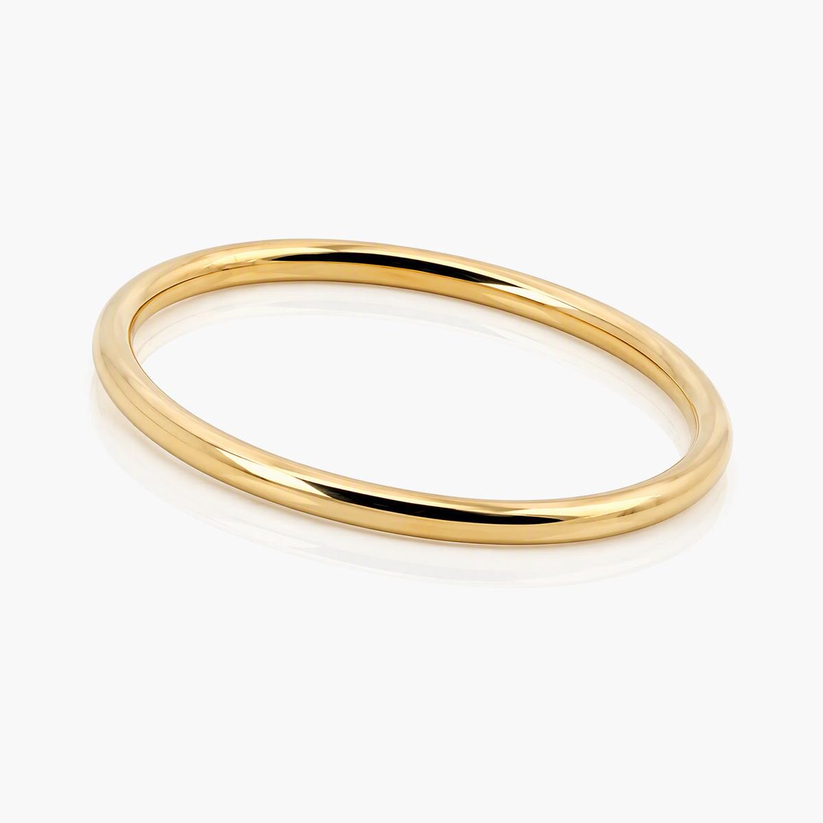 Minimalist Round Bangle