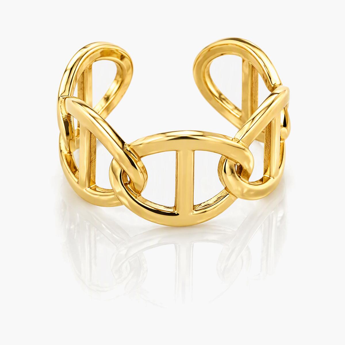 Trendy Love Knot Open Ring