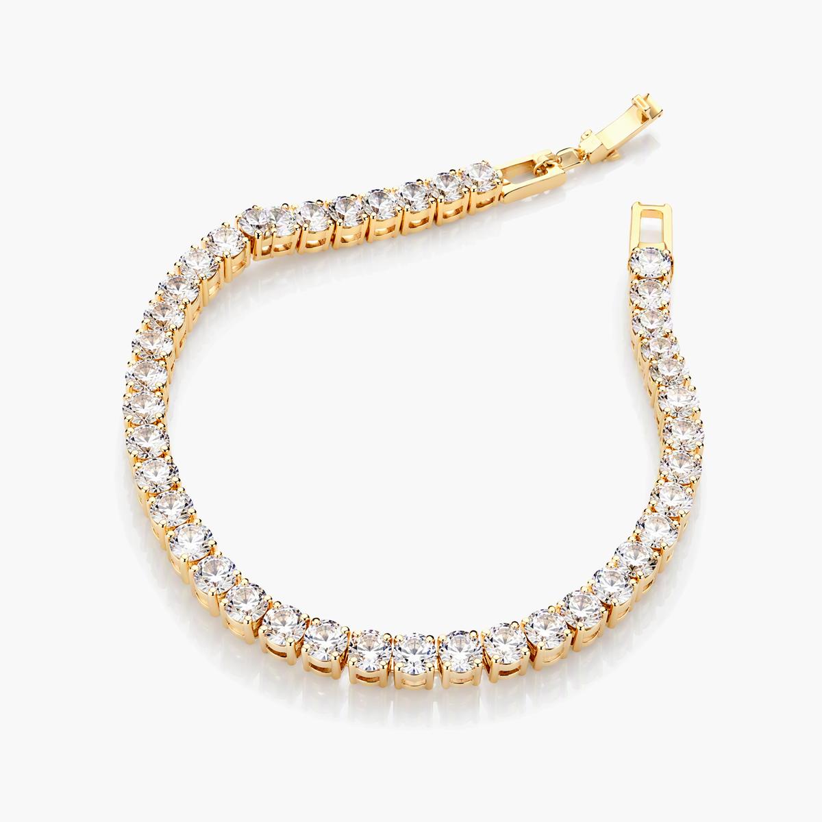 Elegant Single Row Stone Bracelet