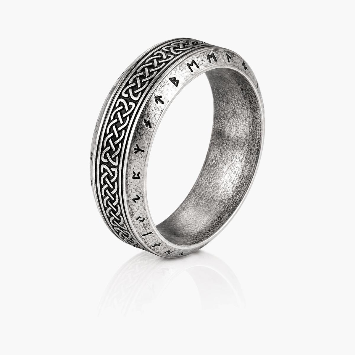 Vintage Rune Band Ring