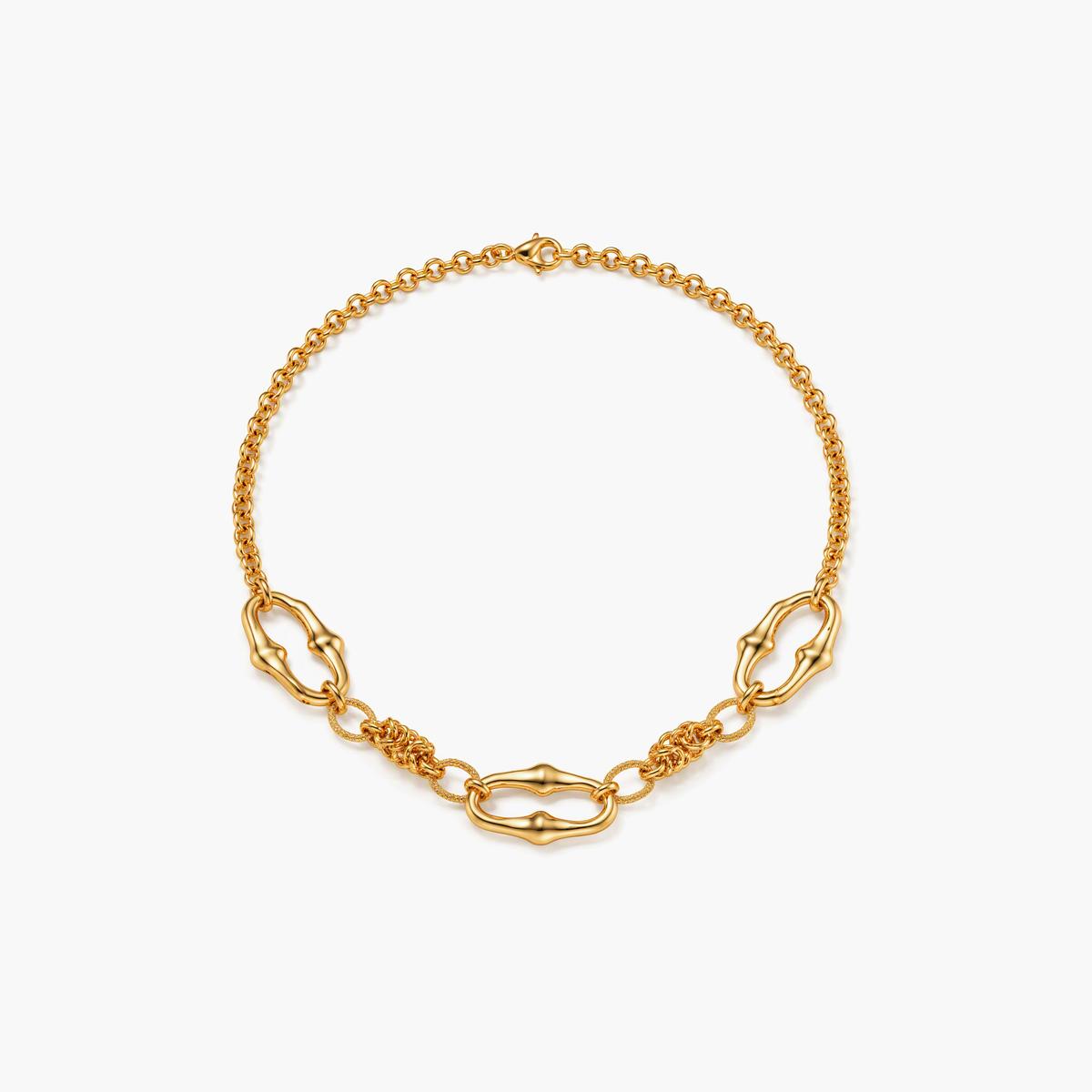 Trendy Irregular Link Chain Necklace