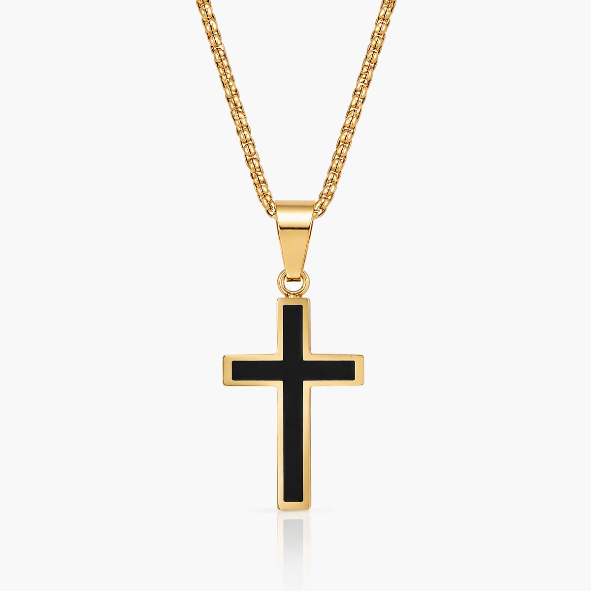 Minimalist Cross Pendant Necklace