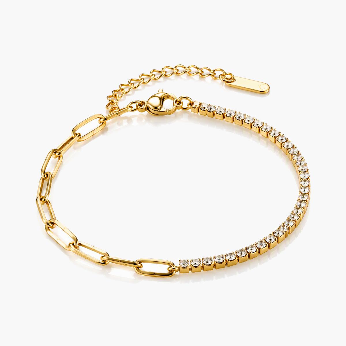 Trendy Paperclip Chain Bracelet