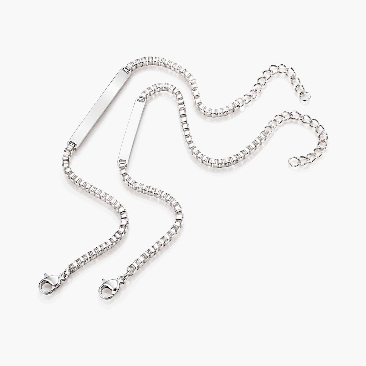 Minimalist Cross Bar Bracelet