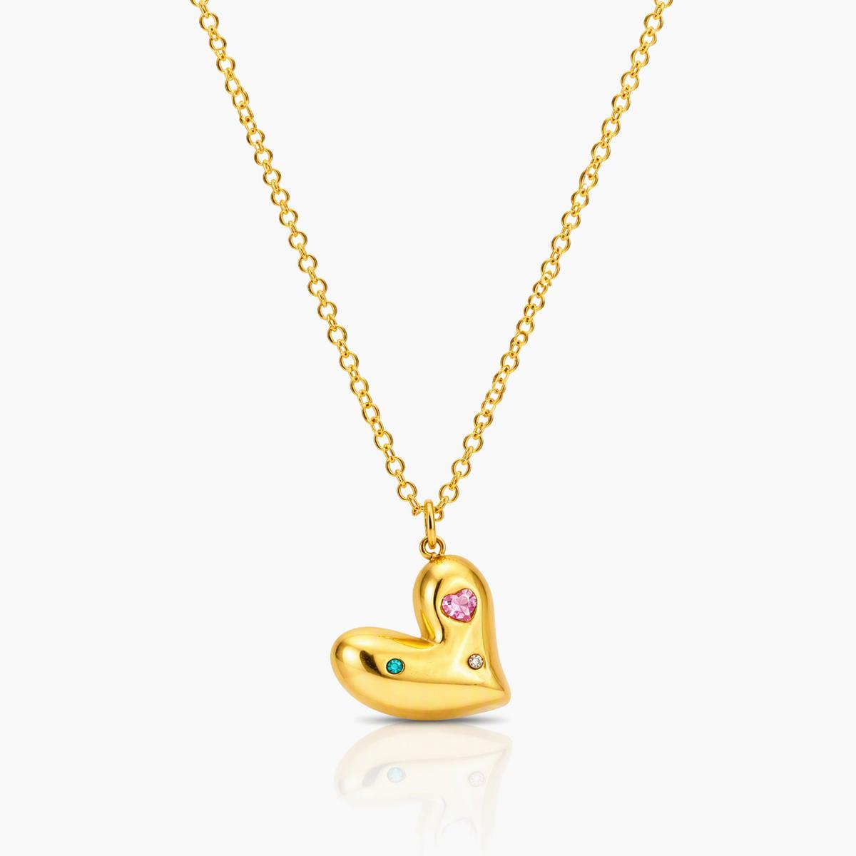 Cute Heart Pendant Necklace