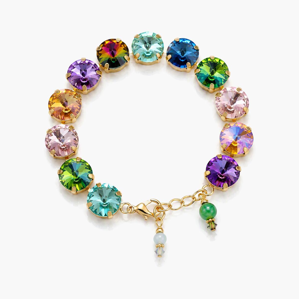 Trendy Round Stone Bracelet