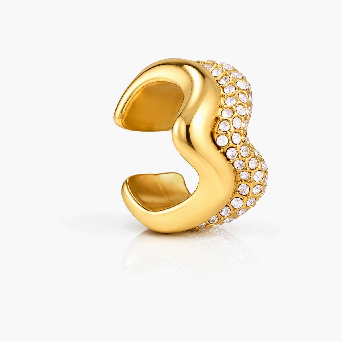 Love Knot Huggie Earrings