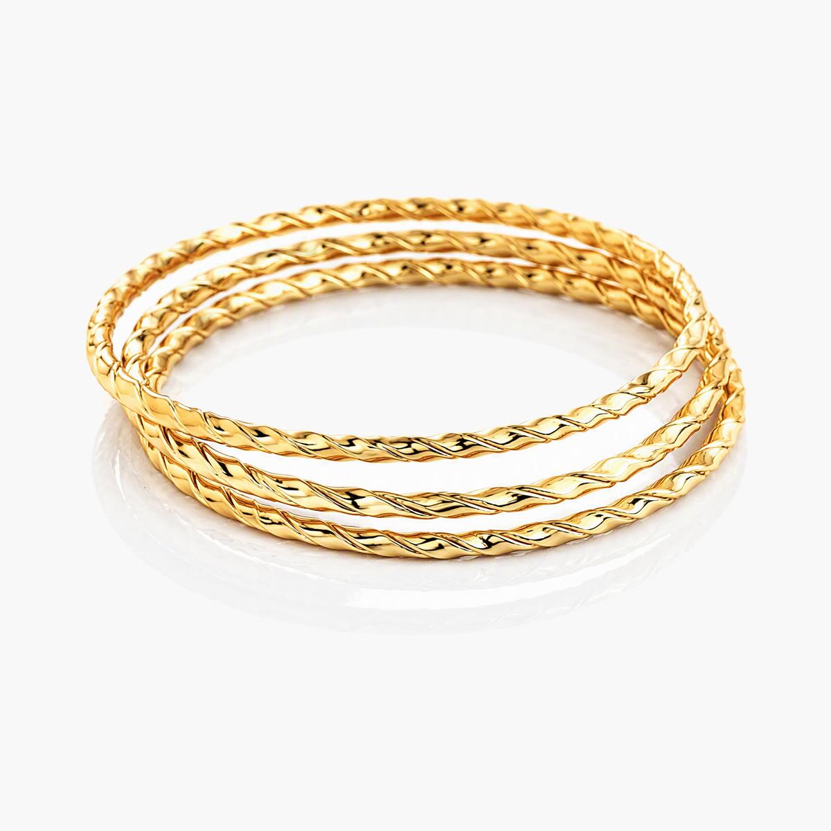 Twisted Rope Bangle