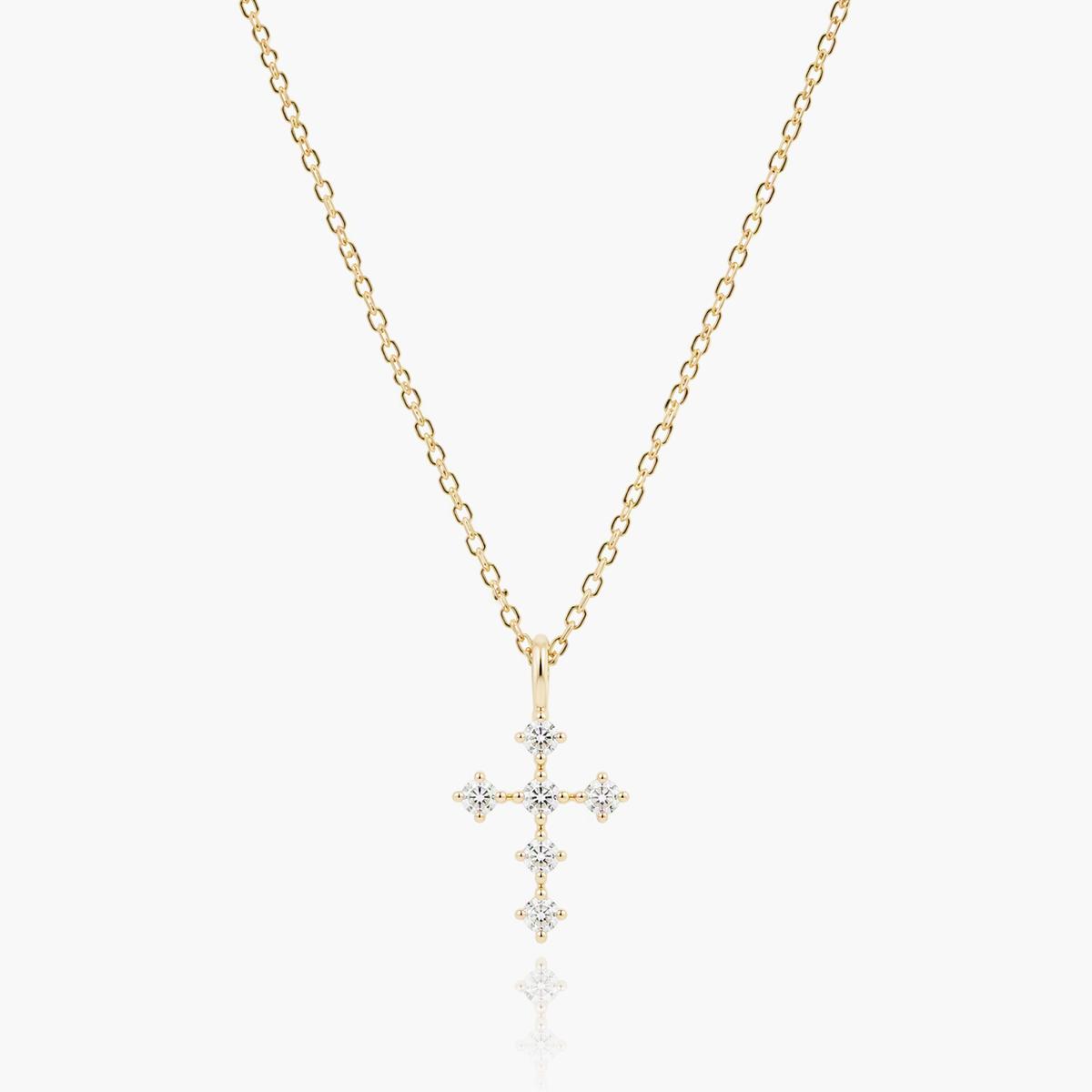Dainty Cross Pendant Necklace