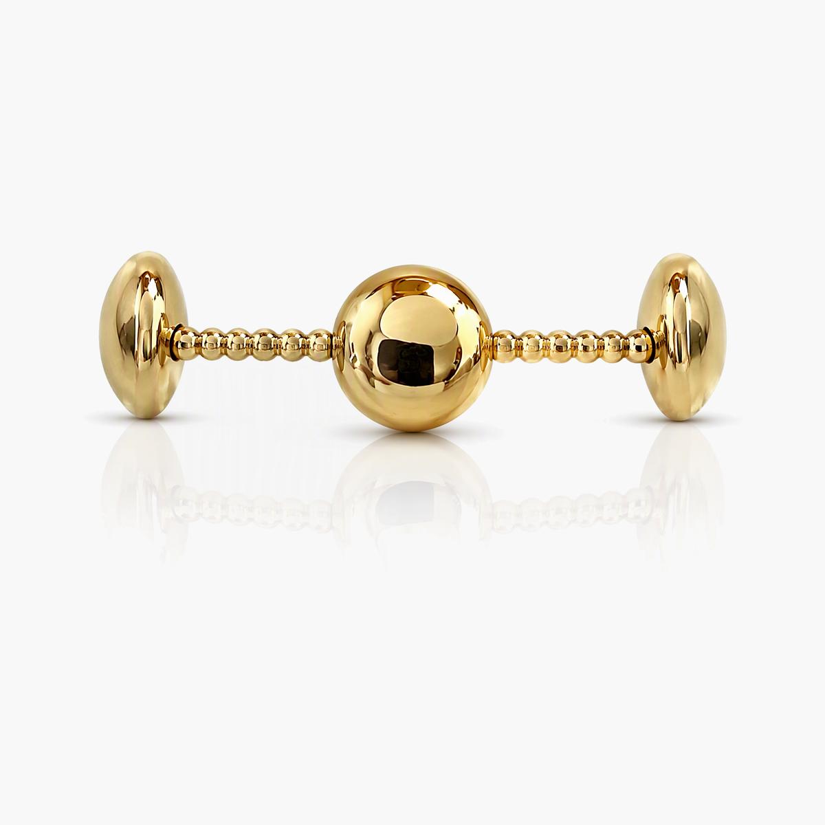 Trendy Three-Ball Link Bracelet