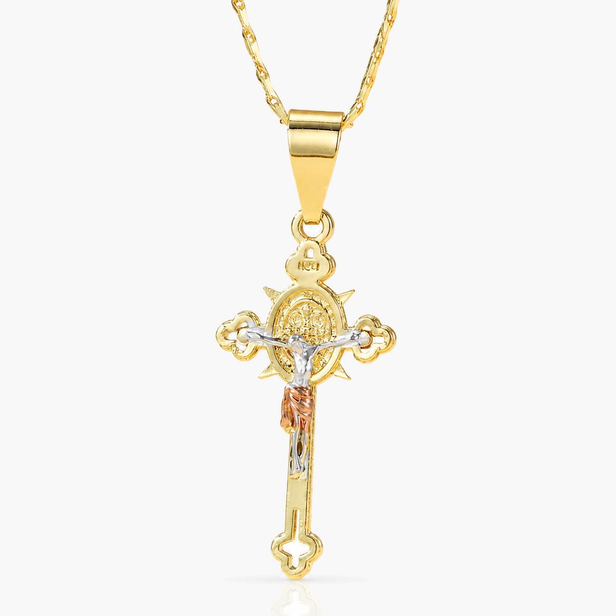 Crucifix Pendant Necklace