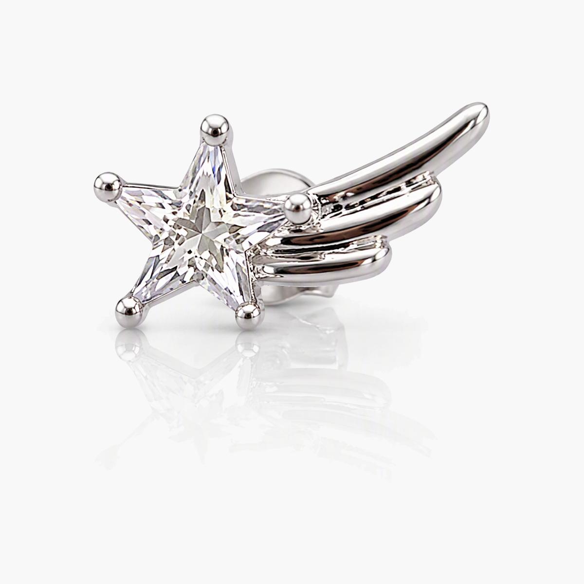 Cute Star Wing Stud Earrings