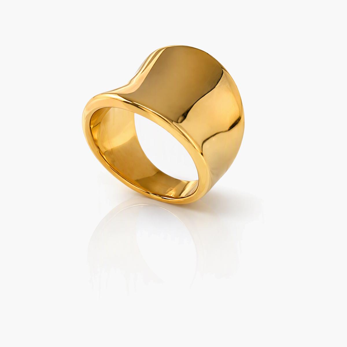 Chunky Wide Band Ring