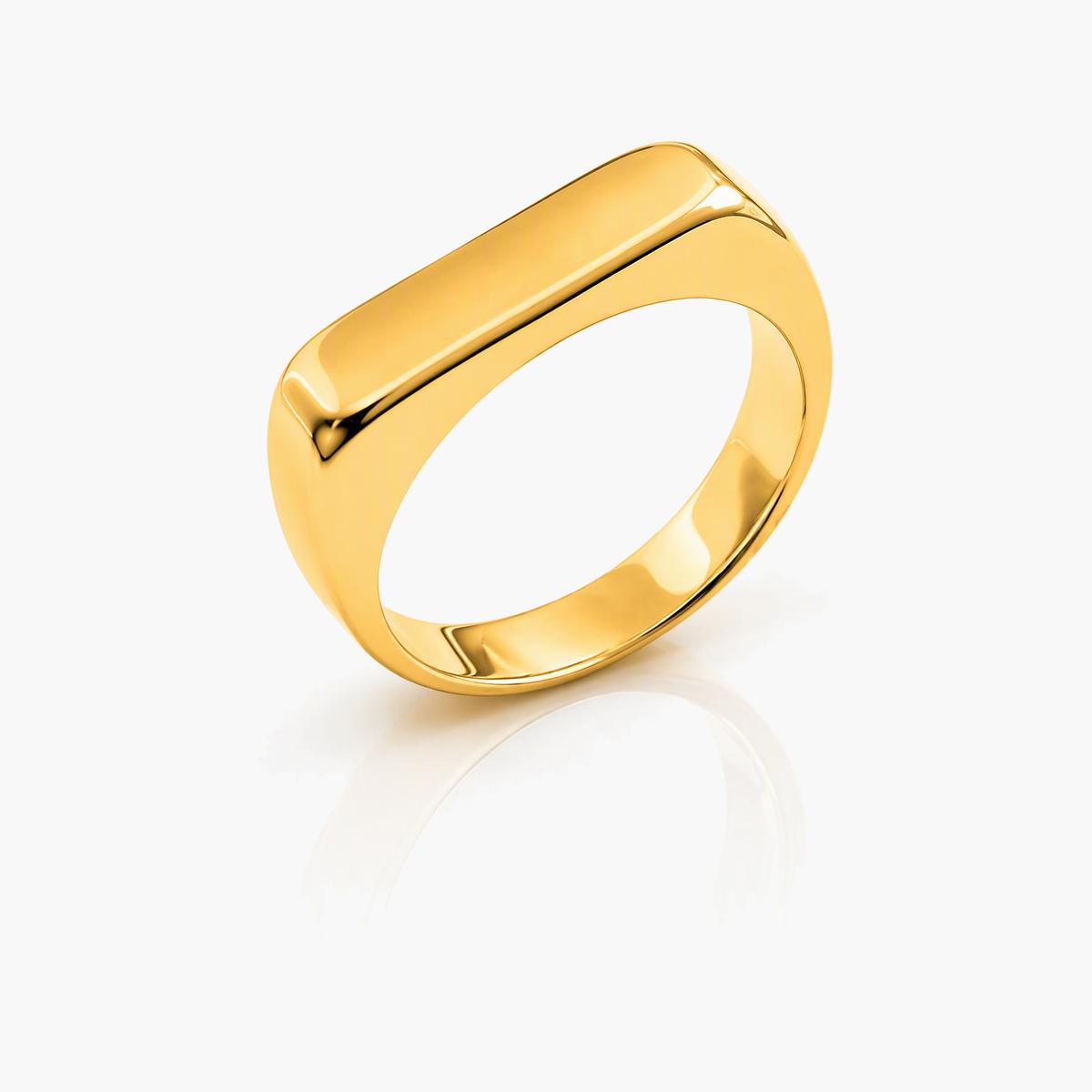 Minimalist Flat Band Ring