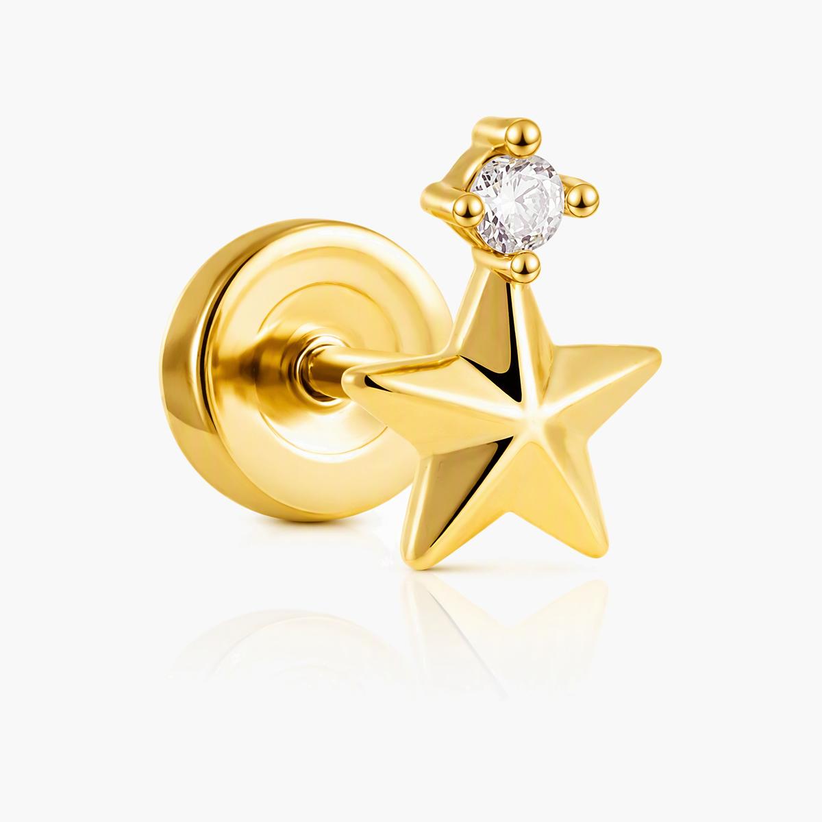 Cute Star Stud Earrings