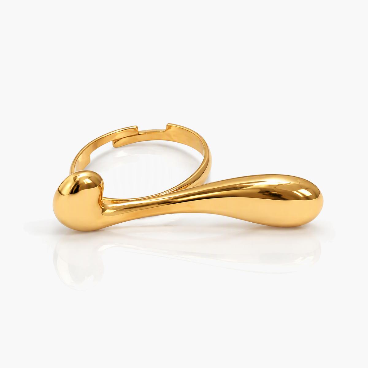Trendy Spoon Shape Ring