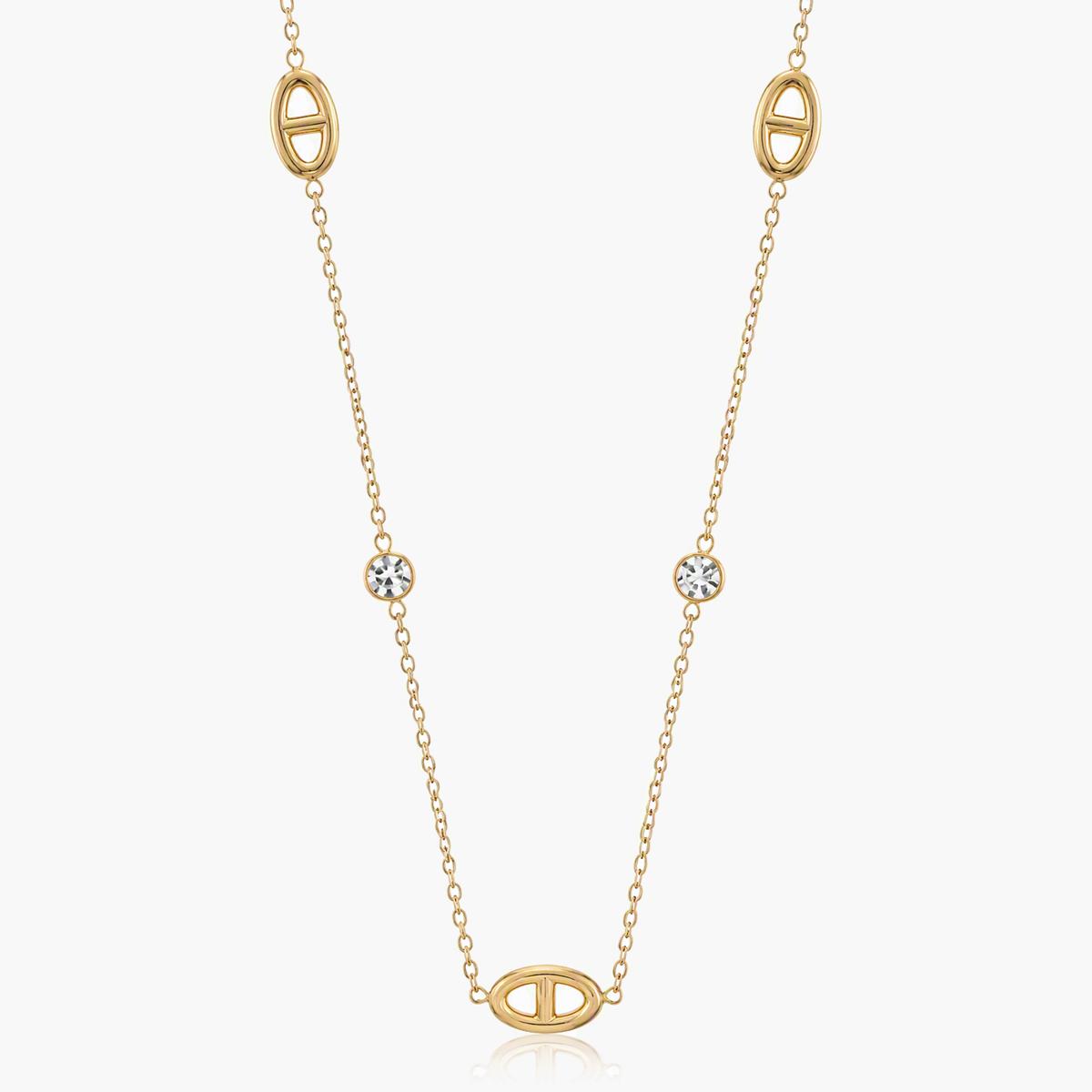 Dainty Oval Link Necklace