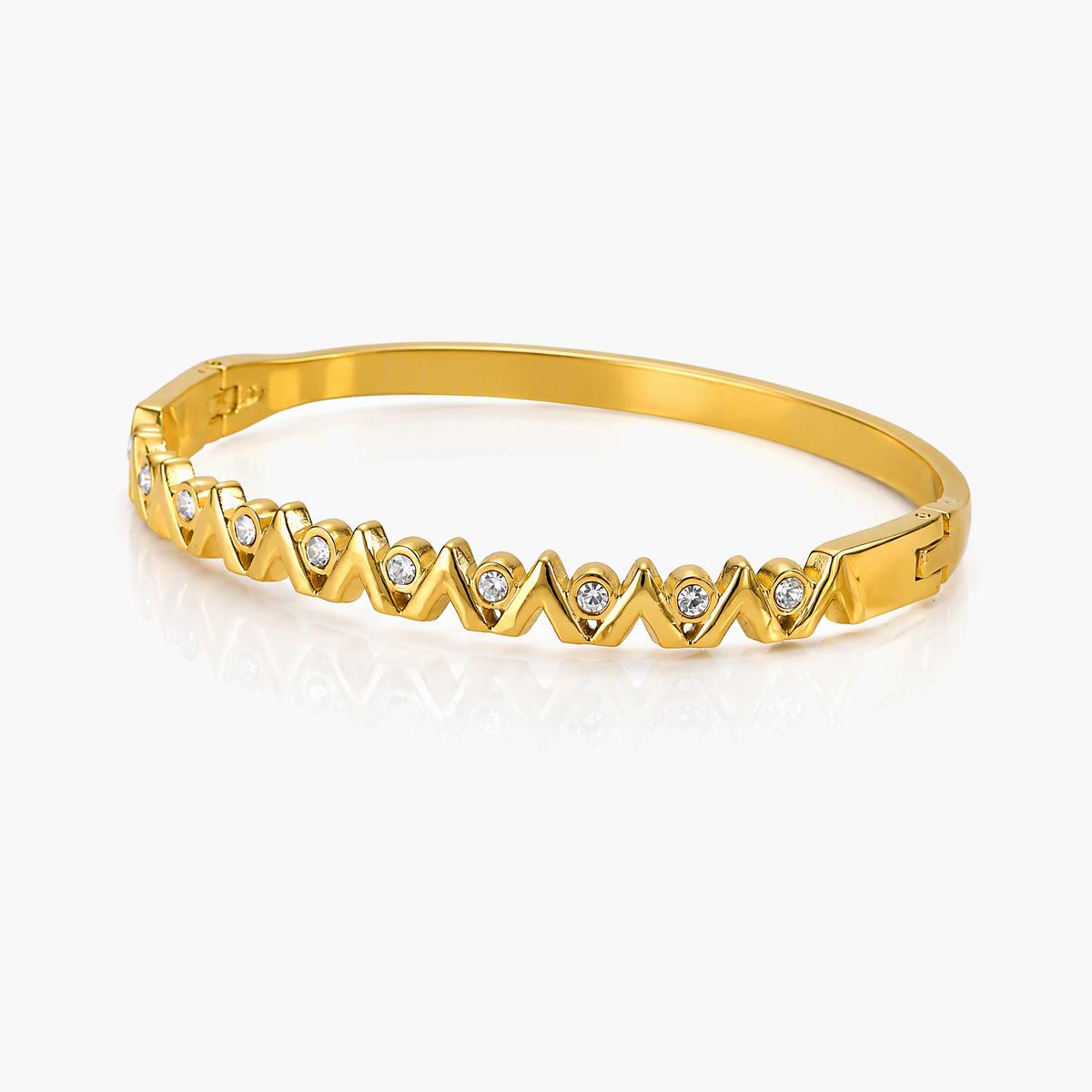Floral Motif Bangle