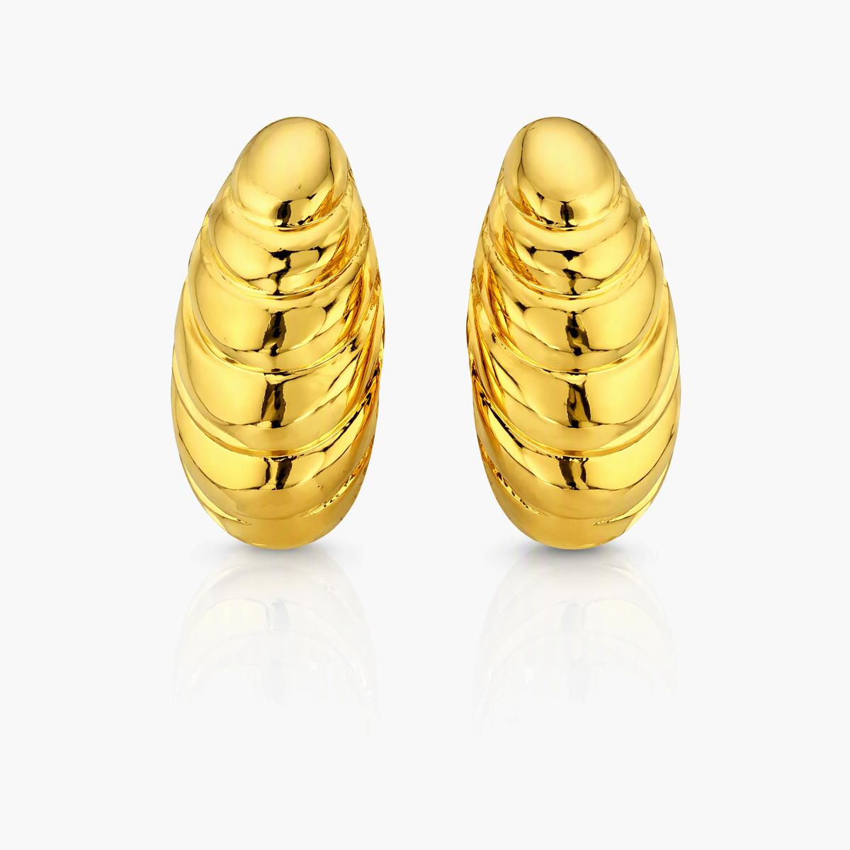 Trendy Mixed Motif Stud Earrings