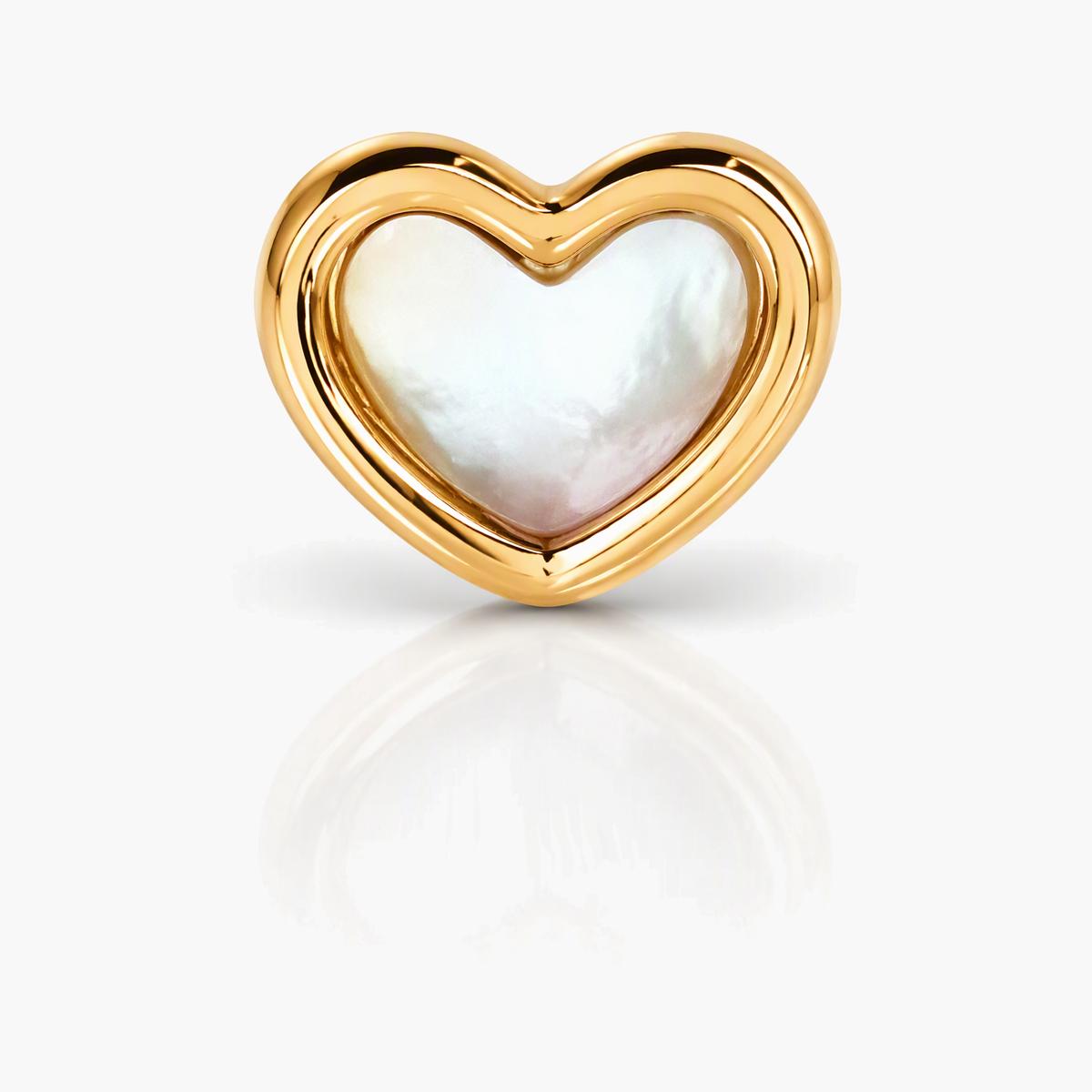 Dainty Heart Stud Earrings