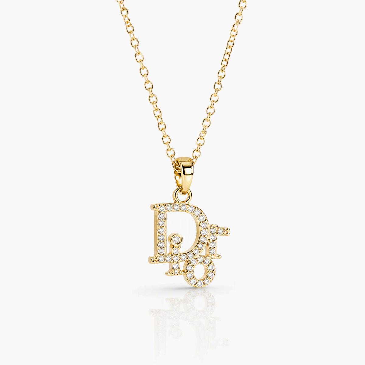 Dainty Letter Pendant Necklace