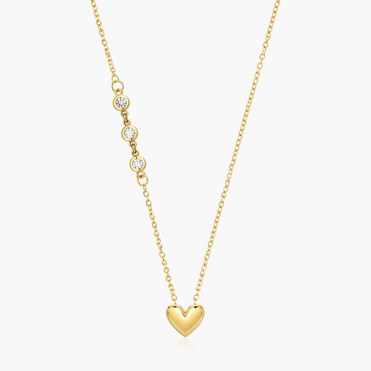 Dainty Heart Pendant Necklace