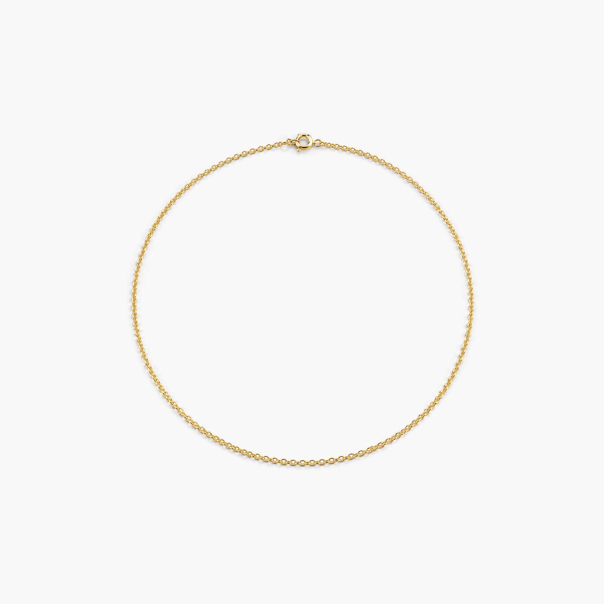 Dainty O Chain Necklace