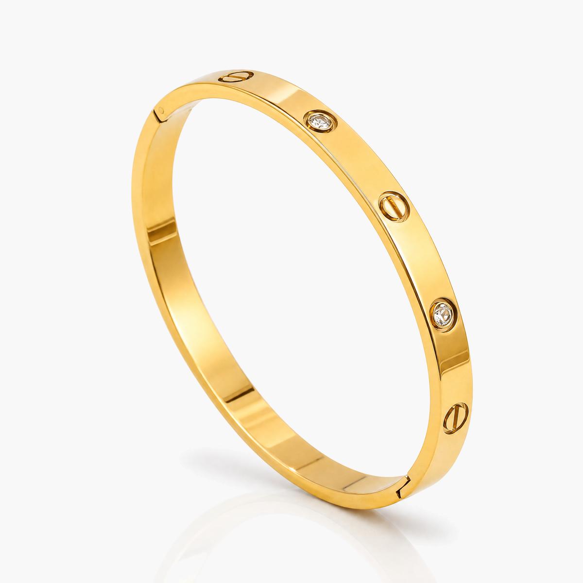 Minimalist Screw Bangle