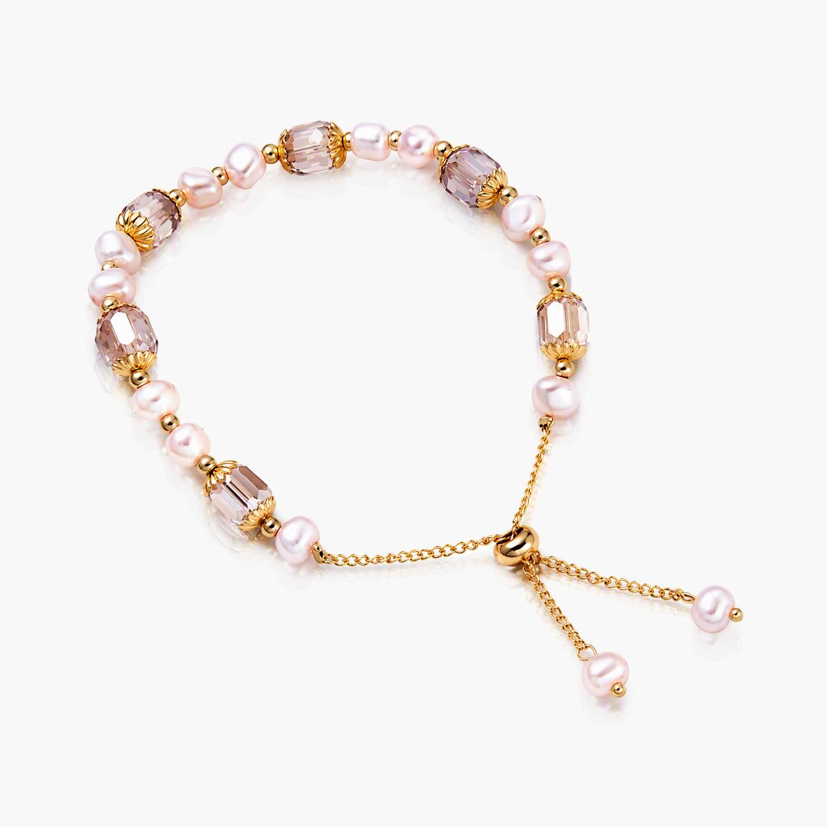 Dainty Pearl Beaded Bracelet