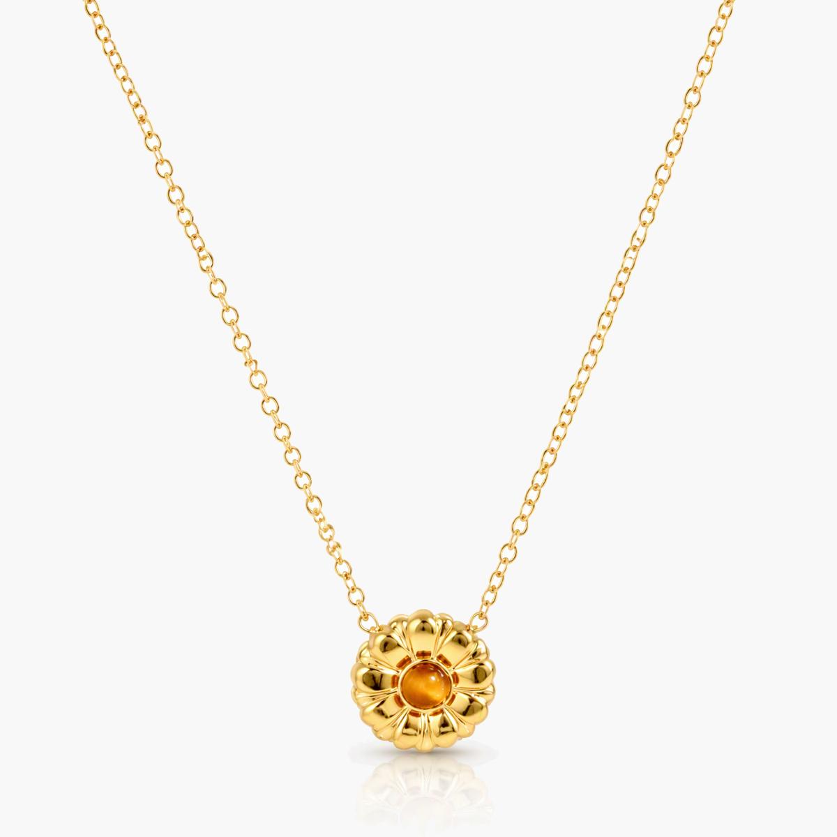 Dainty Flower Pendant Necklace