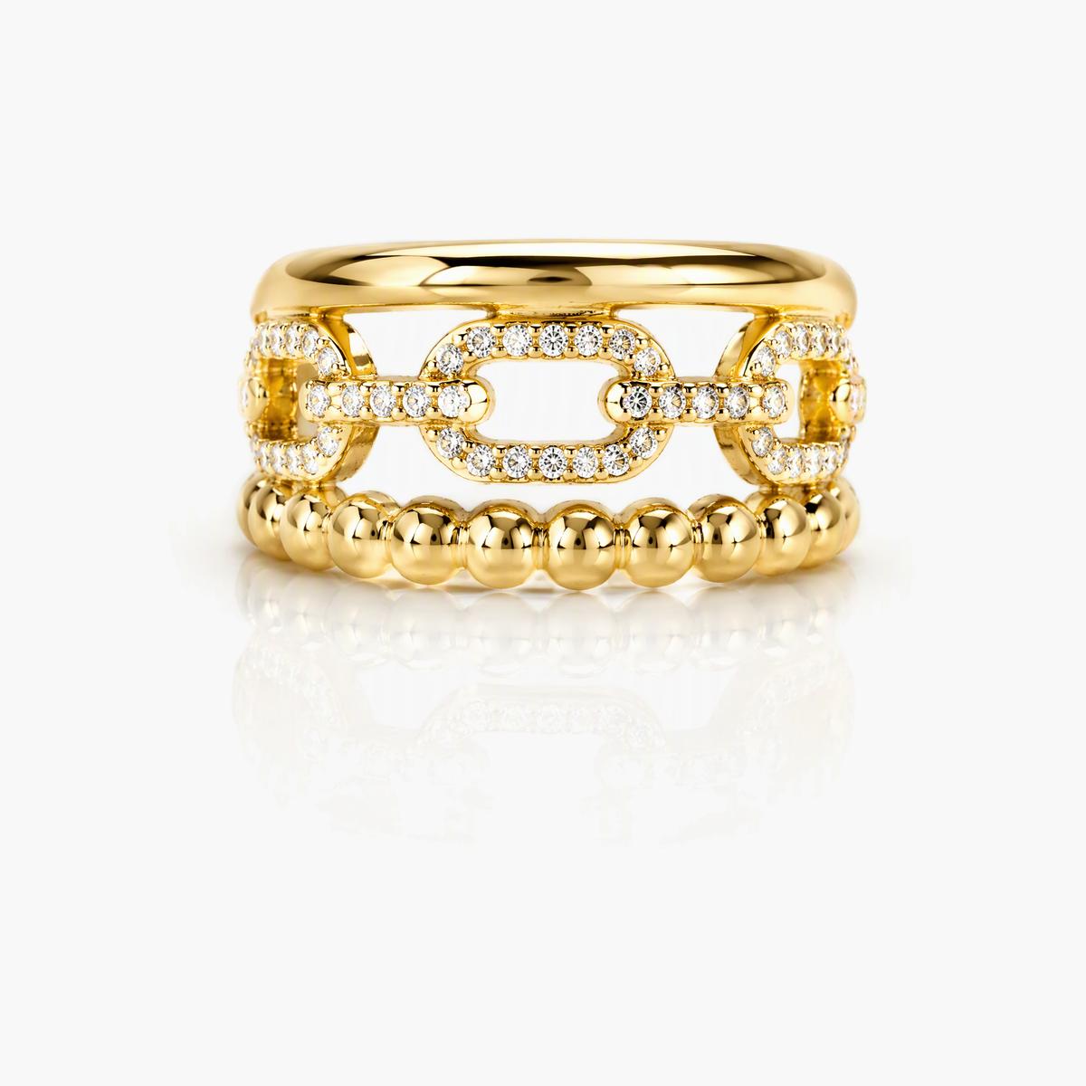 Heart Charm Ring