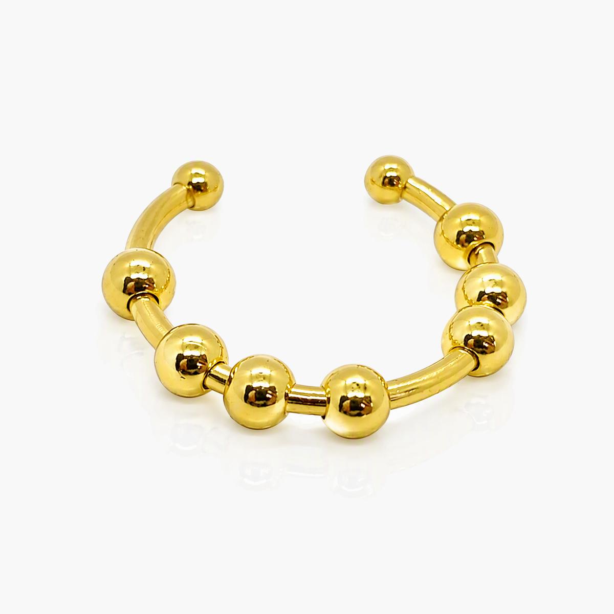Dainty Beaded Band Ring