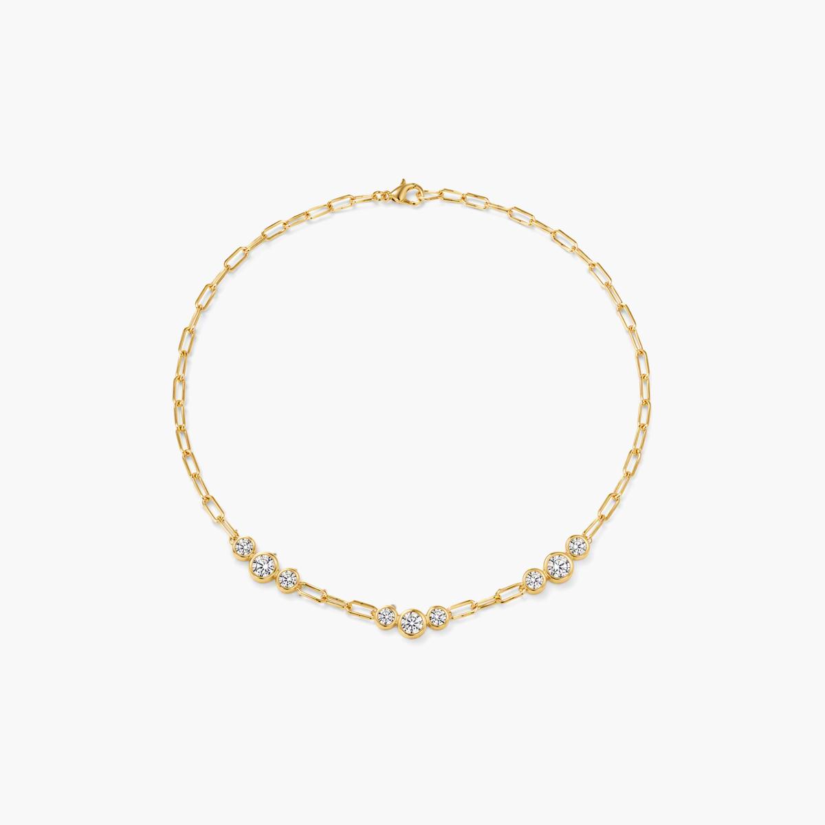 Dainty Paperclip Chain Necklace