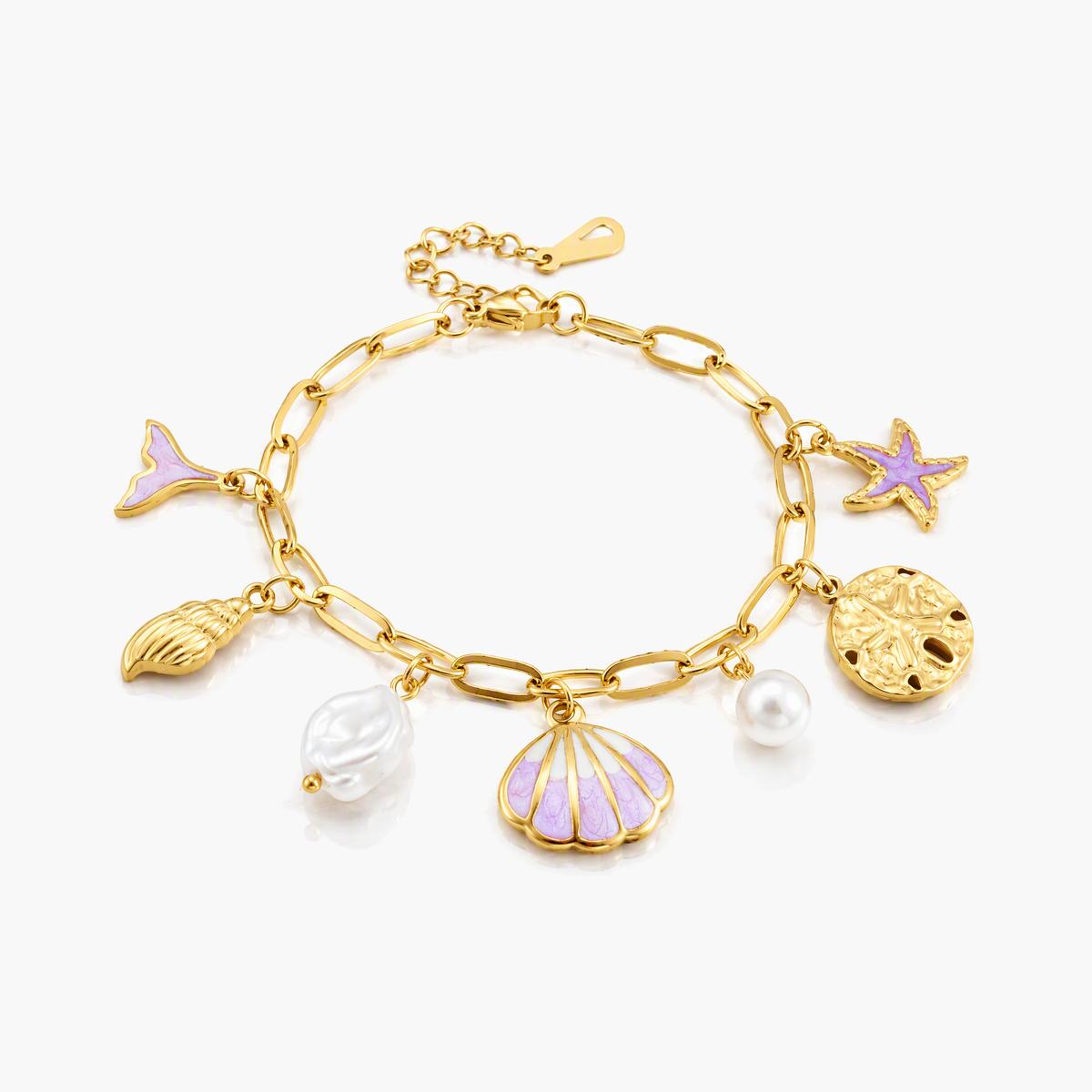 Cute Sea Charm Bracelet