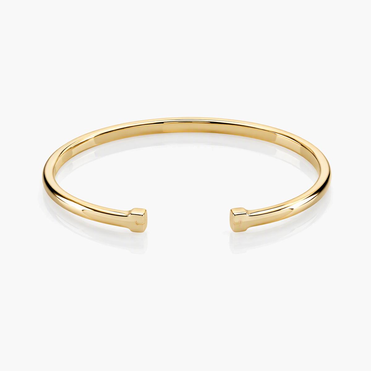 Minimalist Open Cuff Bangle