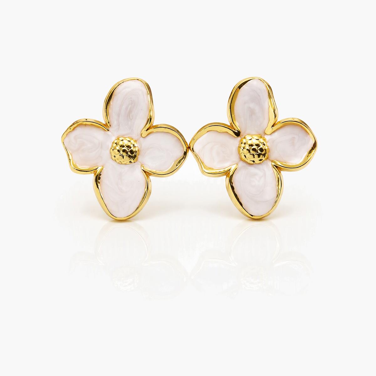 Cute Flower Stud Earrings