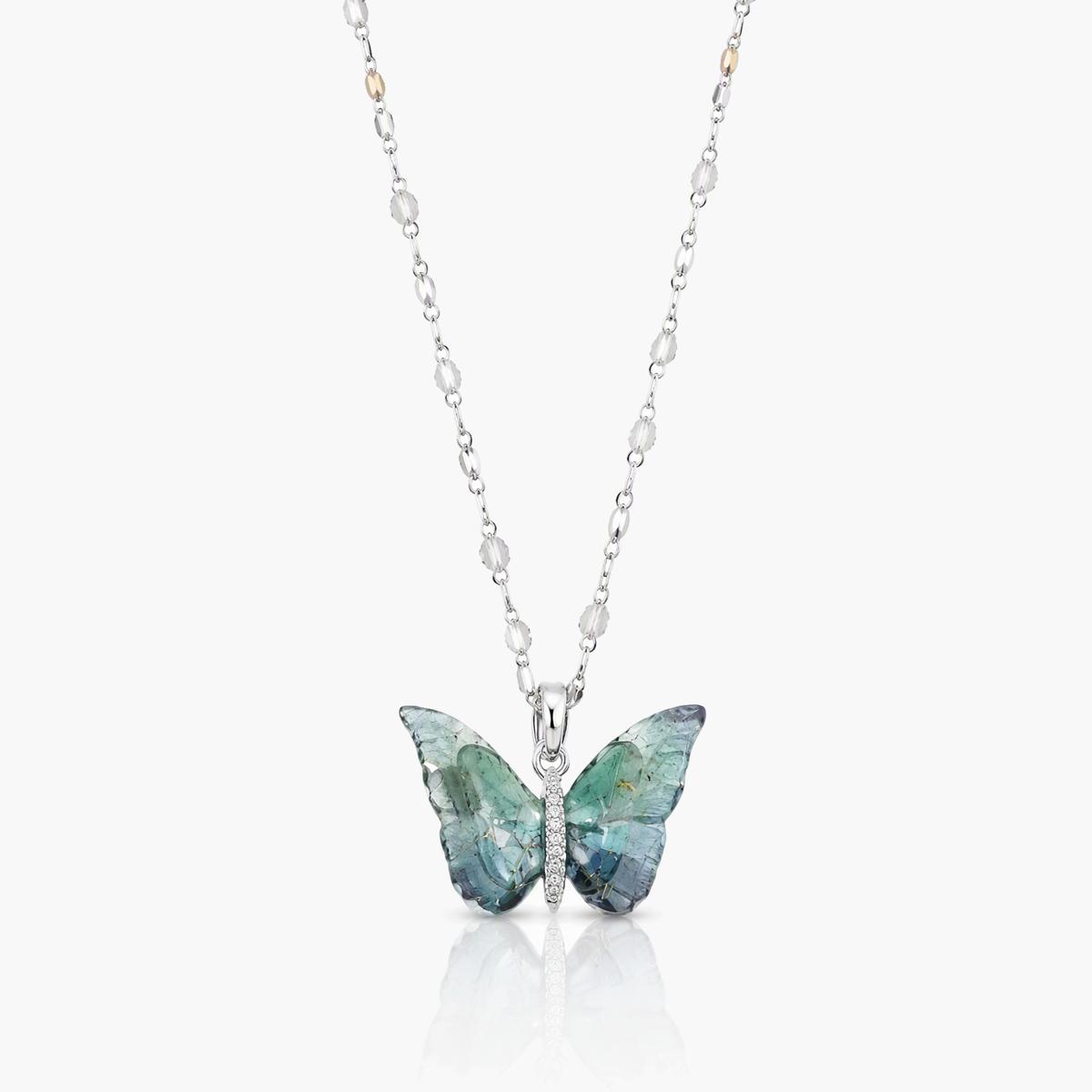 Dainty Butterfly Pendant Necklace