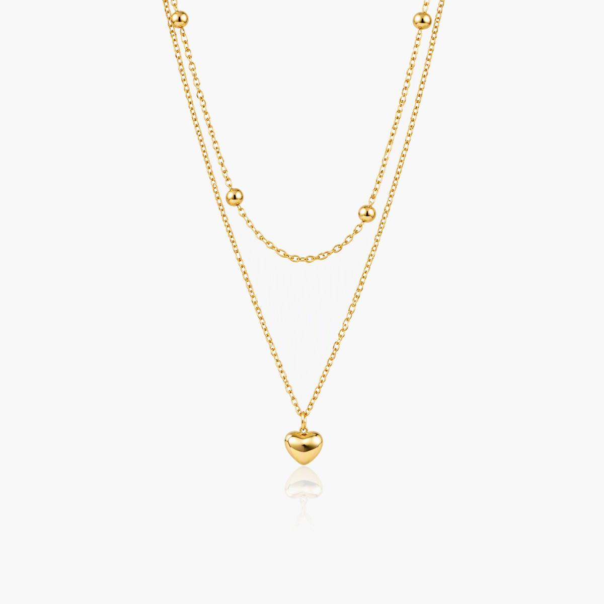 Dainty Heart Pendant Necklace
