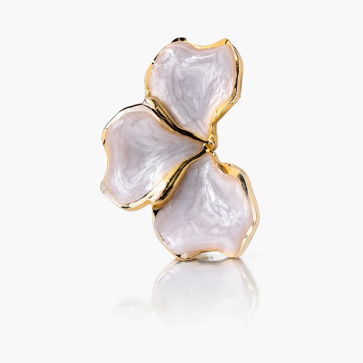 Four-Leaf Clover Stud Earrings