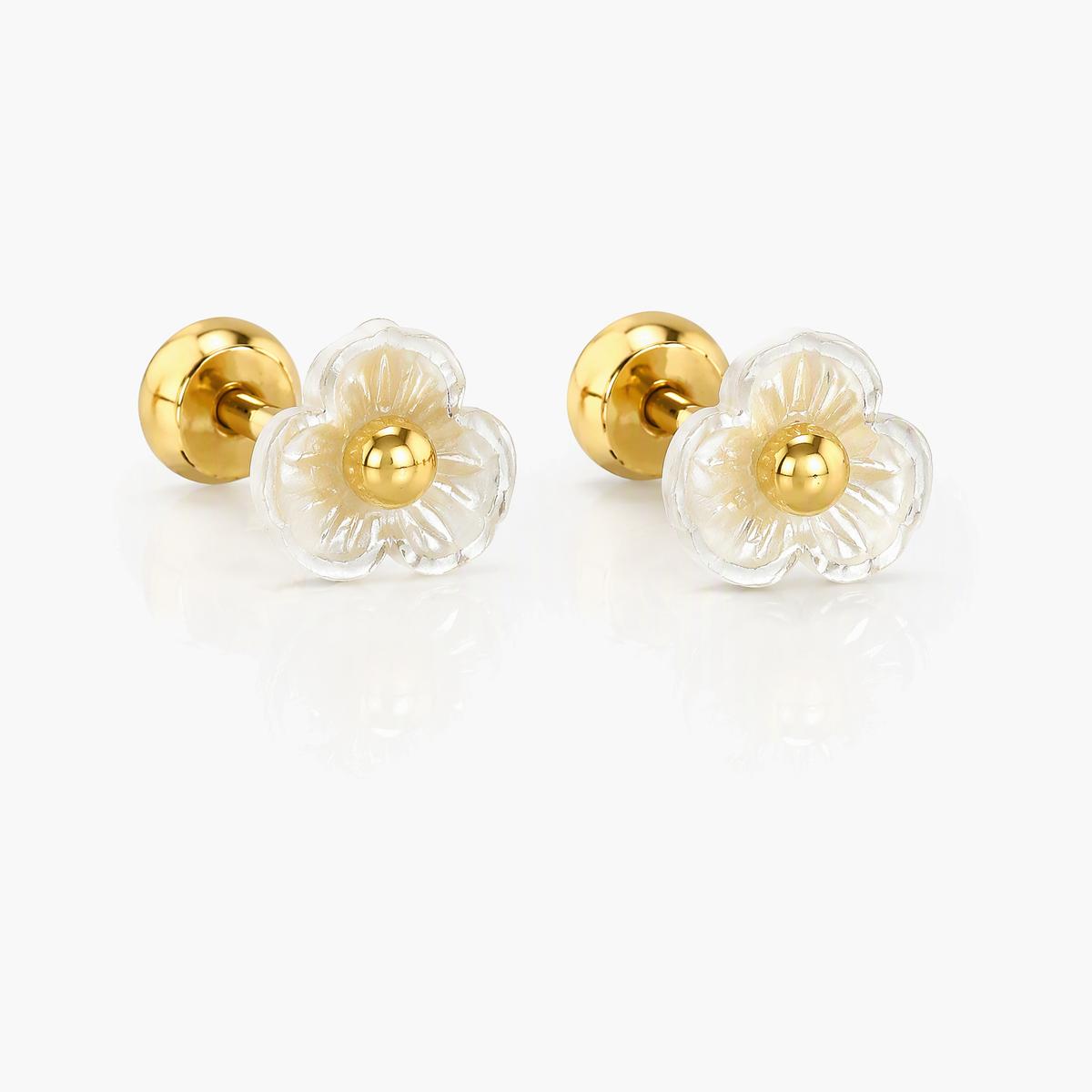 Dainty Flower Stud Earrings